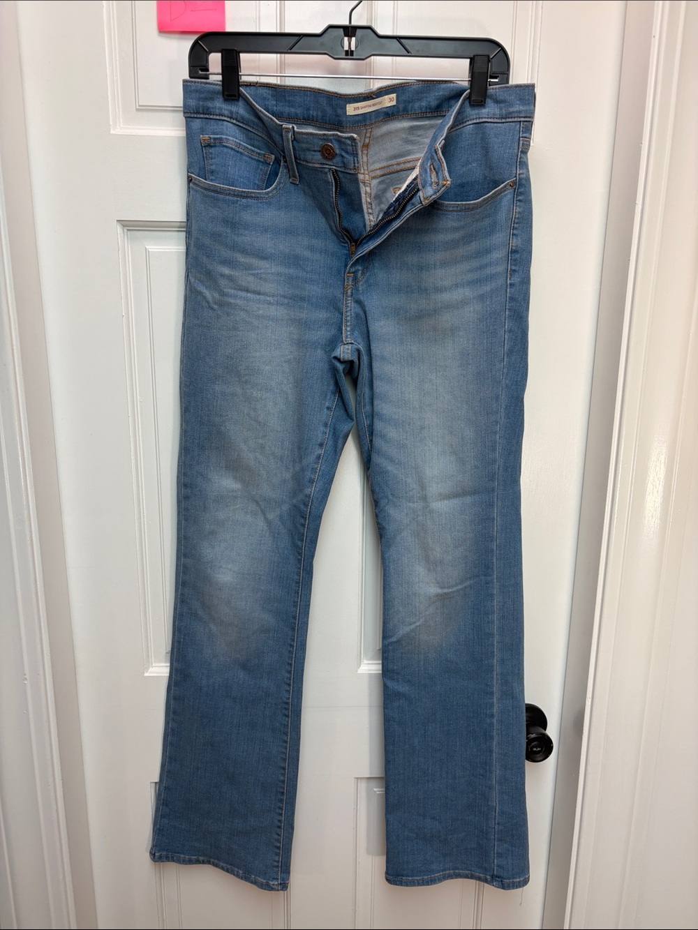 Light Blue Women's Jeans - Levi’s Shaping bootcut